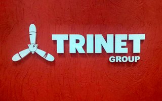 Производство объемных букв для Trinet group